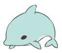 Sticker from Orca & Dolphin
