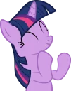 👏 emoji Twilight Sparkle Telegram sticker 5 of 47