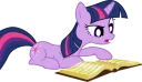 📗 emoji Twilight Sparkle Telegram sticker 16 of 47