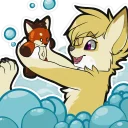 🛁 emoji Ash Coyote Telegram sticker 16 of 18