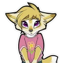 😳 emoji Ash Coyote Telegram sticker 4 of 18