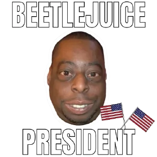 Sticker from Beetlejuice