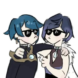 😎 emoji G.I P3 | @Kakko_Kawaii Telegram sticker 5 of 120