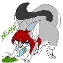 Sticker from Hetch-a-sketch