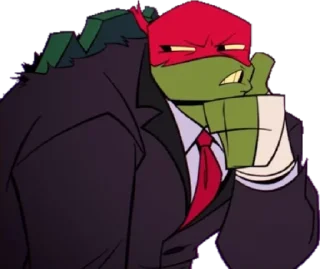 🤔 emoji ❤️ Raphael ❤️ Telegram sticker 5 of 8