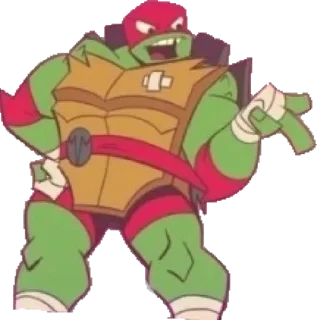 😠 emoji ❤️ Raphael ❤️ Telegram sticker 8 of 8
