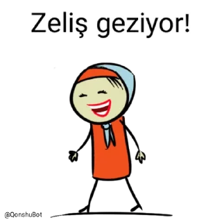 🚶‍♂️ emoji Zeliş @Qonshubot Telegram sticker 10 of 31