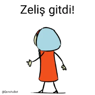 ✋️ emoji Zeliş @Qonshubot Telegram sticker 2 of 31
