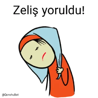 😣 emoji Zeliş @Qonshubot Telegram sticker 9 of 31
