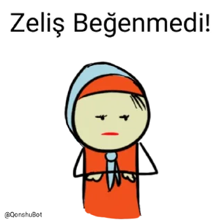 👎 emoji Zeliş @Qonshubot Telegram sticker 21 of 31