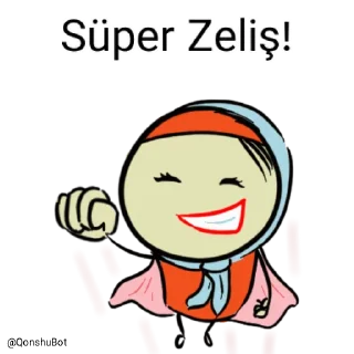 😎 emoji Zeliş @Qonshubot Telegram sticker 6 of 31