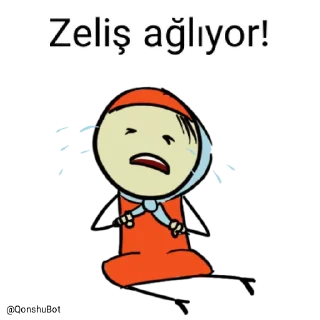 😭 emoji Zeliş @Qonshubot Telegram sticker 14 of 31