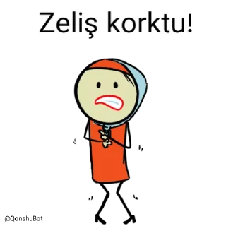 😰 emoji Zeliş @Qonshubot Telegram sticker 15 of 31