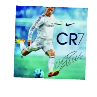 Sticker from Cristiano ronaldo