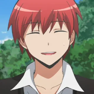 Sticker from 🖱Karma akabane by (@miyukotto)