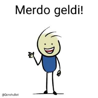 ✋️ emoji Merdo @Qonshubot Telegram sticker 1 of 31