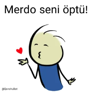 💋 emoji Merdo @Qonshubot Telegram sticker 19 of 31