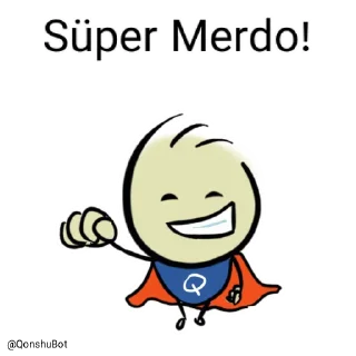 😎 emoji Merdo @Qonshubot Telegram sticker 6 of 31