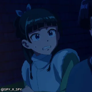 😑 emoji @spy_x_spy Kusuriya no Hitorigoto Telegram sticker 16 of 18