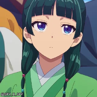 🙄 emoji @spy_x_spy Kusuriya no Hitorigoto Telegram sticker 2 of 18