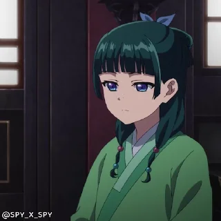 🌺 emoji @spy_x_spy Kusuriya no Hitorigoto Telegram sticker 3 of 18
