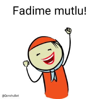 😄 emoji Fadime @Qonshubot Telegram sticker 12 of 31