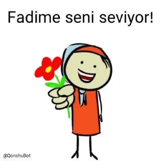❤️ emoji Fadime @Qonshubot Telegram sticker 8 of 31