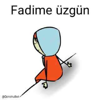 😓 emoji Fadime @Qonshubot Telegram sticker 11 of 31