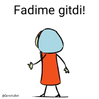 ✋️ emoji Fadime @Qonshubot Telegram sticker 2 of 31