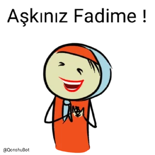 ❤️ emoji Fadime @Qonshubot Telegram sticker 7 of 31