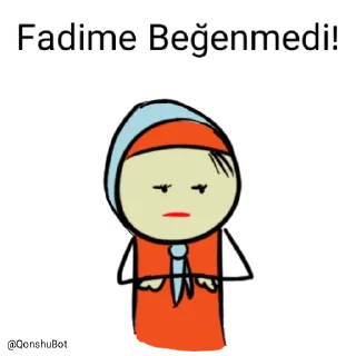 👎 emoji Fadime @Qonshubot Telegram sticker 21 of 31
