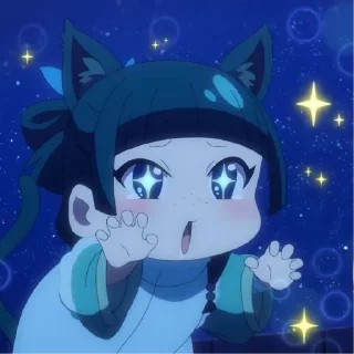 Sticker from kusuriya no hitorigoto~💚>~<
