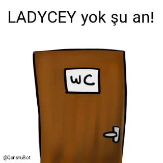 🚽 emoji LADYCEY @Qonshubot Telegram sticker 22 of 31