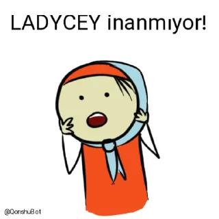 😱 emoji LADYCEY @Qonshubot Telegram sticker 3 of 31