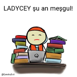 😖 emoji LADYCEY @Qonshubot Telegram sticker 24 of 31