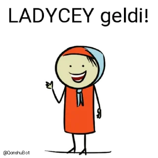 ✋️ emoji LADYCEY @Qonshubot Telegram sticker 1 of 31