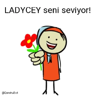 ❤️ emoji LADYCEY @Qonshubot Telegram sticker 8 of 31