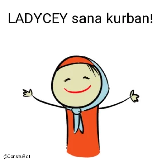 🤗 emoji LADYCEY @Qonshubot Telegram sticker 18 of 31