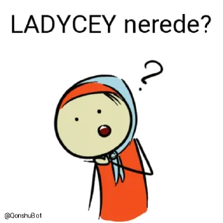 🤔 emoji LADYCEY @Qonshubot Telegram sticker 5 of 31