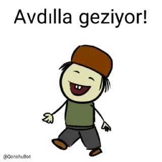 🚶‍♂️ emoji Avdılla @Qonshubot Telegram sticker 10 of 31