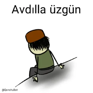 😓 emoji Avdılla @Qonshubot Telegram sticker 11 of 31