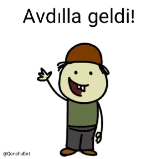 ✋️ emoji Avdılla @Qonshubot Telegram sticker 1 of 31