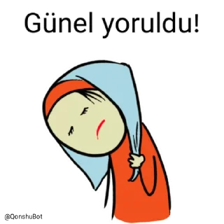 😣 emoji Günel @Qonshubot Telegram sticker 9 of 31