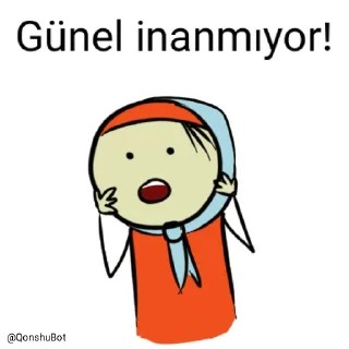 Sticker from Günel @Qonshubot