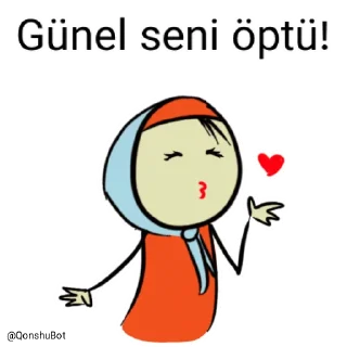 💋 emoji Günel @Qonshubot Telegram sticker 19 of 31