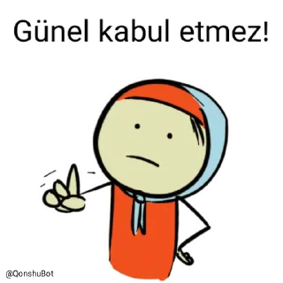 Sticker from Günel @Qonshubot
