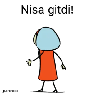 ✋️ emoji Nisa @Qonshubot Telegram sticker 2 of 31