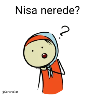 🤔 emoji Nisa @Qonshubot Telegram sticker 5 of 31