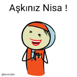 ❤️ emoji Nisa @Qonshubot Telegram sticker 7 of 31