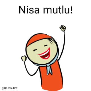😄 emoji Nisa @Qonshubot Telegram sticker 12 of 31